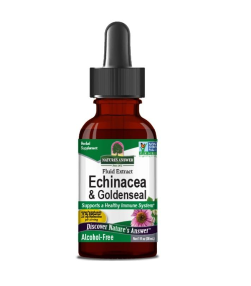 ECHINACEA & GOLDENSEAL 30ML - ALCOHOL FREE