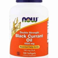 BLACK CURRANT OIL 1000MG CAPS 100'S - 140MG GLA