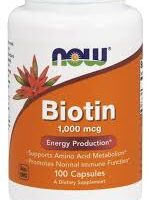 BIOTIN 1000MCG CAPS 100'S