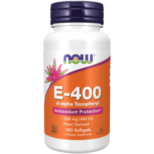 E 400IU NATURAL CAPS 100S